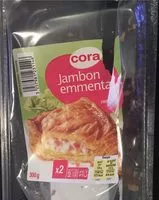 Mängden socker i Feuilletés jambon emmental