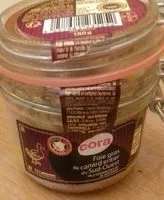 Mängden socker i Foie gras de canard du Sud Ouest