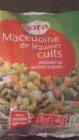 Mängden socker i Macedoine de legumes cuites
