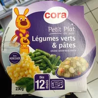 Mängden socker i Petit plat du soir, Légumes verts & pâtes