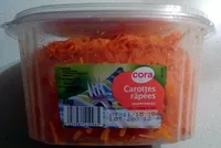 Mängden socker i Carottes râpées