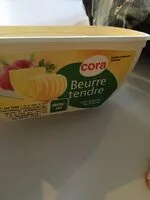 Mängden socker i Beurre tendre demi-sel