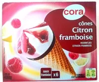 Mängden socker i Cônes Citron Framboise