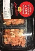 Mängden socker i Tartare Saumon et Saint Jacques*