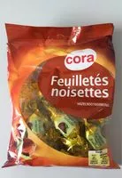 Mängden socker i Feuilletés noisettes