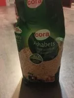 Mängden socker i Pâtes Alphabet