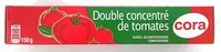 Mängden socker i Double concentré de tomates