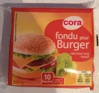 Mängden socker i Fondu pour Burger (10 tranches) - (17 % MG)