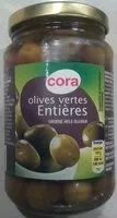 Mängden socker i Olives vertes Entières