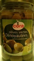 Mängden socker i Olives vertes Dénoyautées
