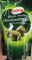 Mängden socker i Olives vertes dénoyautées
