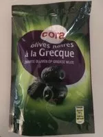 Mängden socker i Olives noires à la grecque