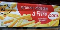 Mängden socker i Graisse végétale à frire