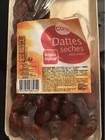 Mängden socker i Dattes Sèches