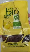 Mängden socker i Nature Bio Raisins Secs Sultanines Bio