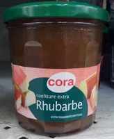 Mängden socker i Confiture extra Rhubarbe