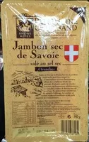 Mängden socker i Jambon sec de Savoie salé au sel sec
