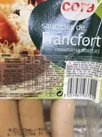 Mängden socker i Saucisses de Francfort
