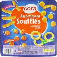 Mängden socker i Assortiment Soufflés Assortiment Crackers