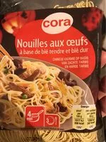 Mängden socker i Pâtes Chinoises Aux Œufs, 250 Grammes, Marque Cora