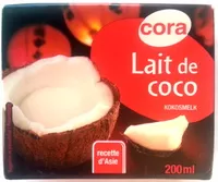 Mängden socker i Lait de coco