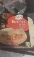 Mängden socker i 8 tortillas de ble souples