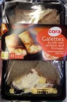 Mängden socker i Galettes de blé noir jambon œuf fromage