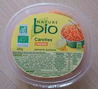 Mängden socker i Carottes Râpées Bio