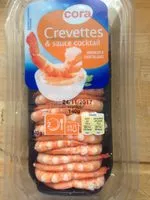 Mängden socker i Crevettes & sauce cocktail
