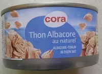 Mängden socker i Thon entier Albacore au naturel