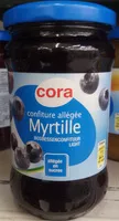Mängden socker i Confiture allégée Myrtille
