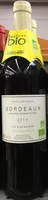 Mängden socker i Bordeaux 2014 biologique