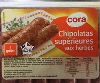 Mängden socker i Chipolatas superieures aux herbes