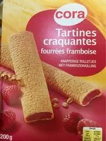 Mängden socker i Tartines Craquantes Fourrées Framboise