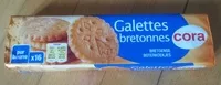 Mängden socker i Galettes bretonnes