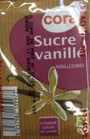 Mängden socker i Sucre vanillé