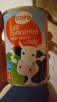 Mängden socker i Lait concentré non sucré