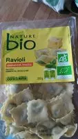 Mängden socker i Ravioli emmental basilic Bio