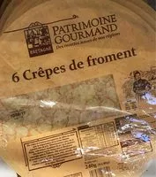 Mängden socker i Crêpes de Bretagne au Froment