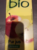 Mängden socker i Pur jus de pomme frais Bio