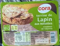 Mängden socker i Terrine de Lapin aux noisettes