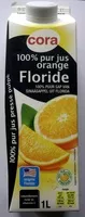 Mängden socker i 100 % pur jus orange Floride pressée avec pulpe