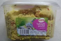 Mängden socker i Taboulé poulet