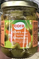 Mängden socker i Olives vertes farcies aux amandes