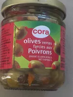 Mängden socker i Olives Vertes Farcies Aux Poivrons