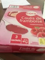 Mängden socker i Coulis de Framboise