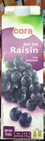 Mängden socker i Pur jus raisin