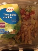 Mängden socker i Salade: Thon, P Tes, Crudité, 350g