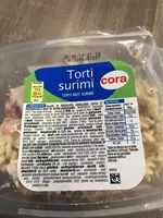 Mängden socker i Torti surimi
