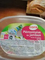 Mängden socker i Piémontaise au jambon